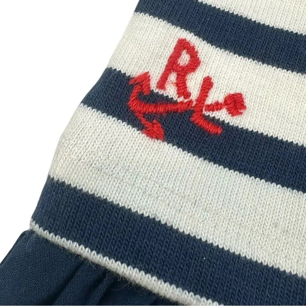 NWT Ralph Lauren Striped‎ Nautical Preppy Dress, 3M